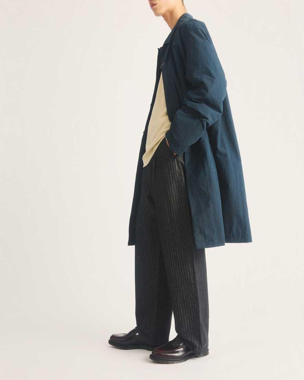 Dr. Martens Black Mayfare Rub Off Leather Loafers for men