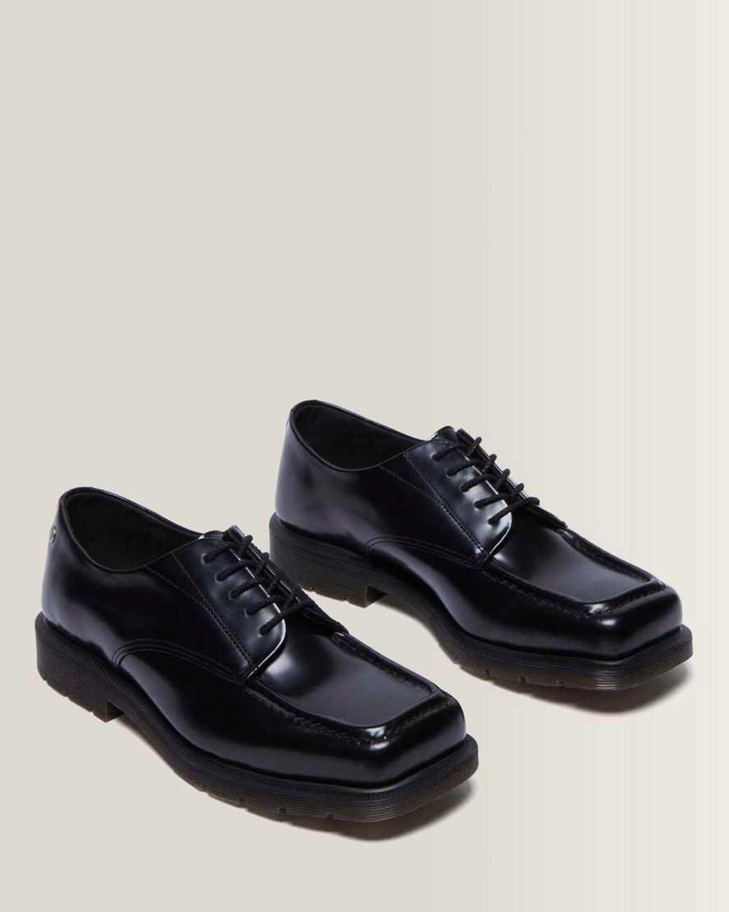 Dr. Martens Black Durrow Dress Shoes for men