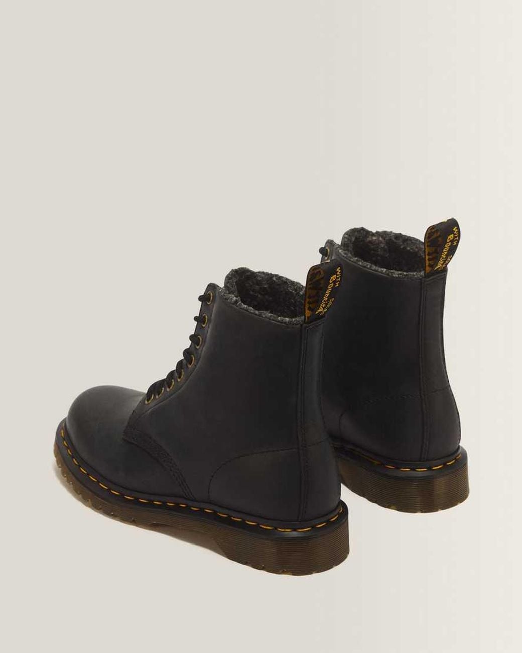 Dr. Martens Black 1460 Pascal Wl 8 Eye Crazy Horse Leather Boots