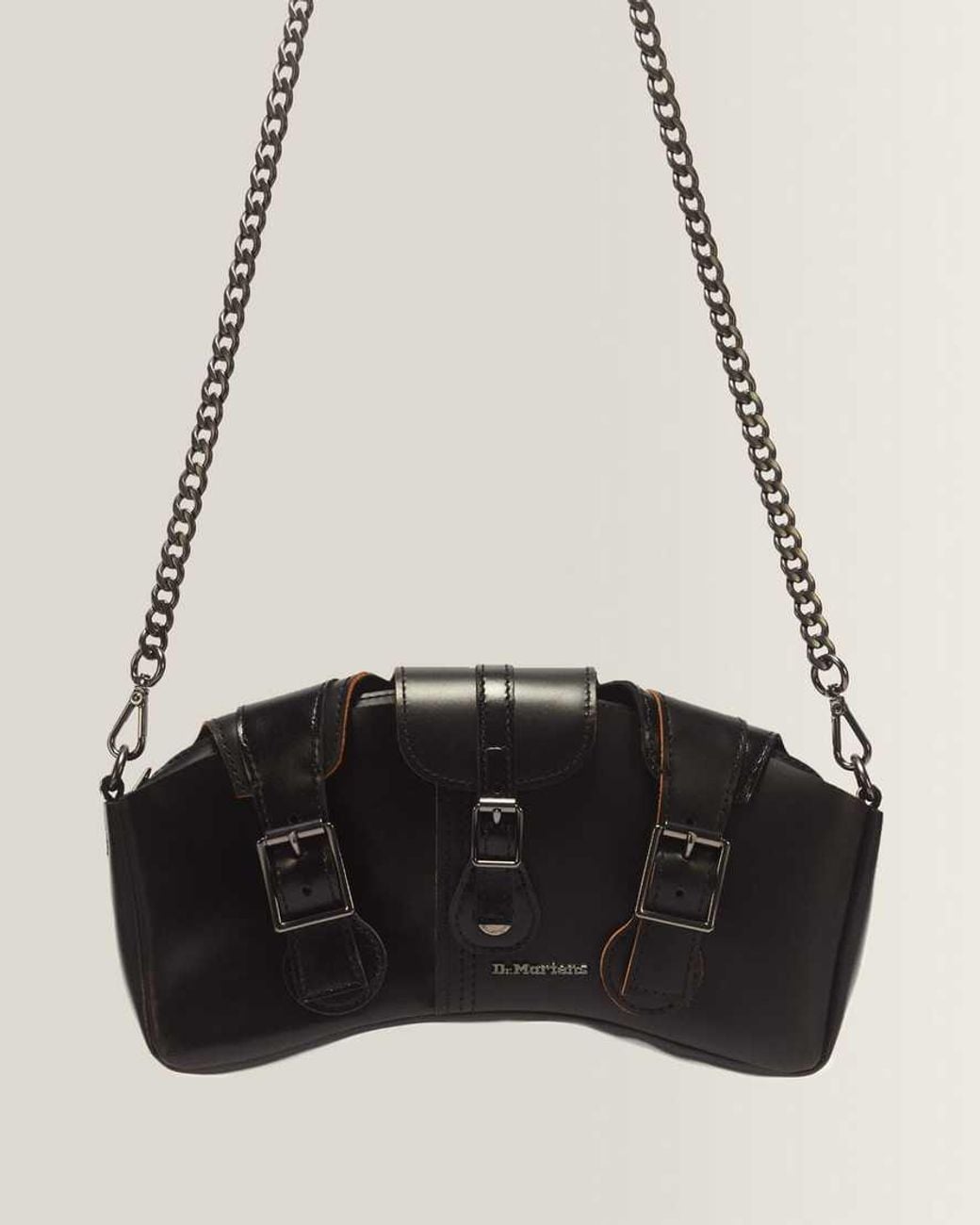 Dr. Martens Black 1460 Leather Baguette Shoulder Bag