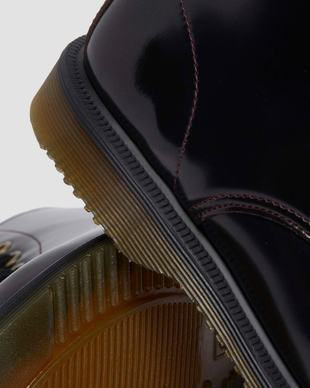 Cuero botas emmeline de piel arcadia de Dr. Martens de color Negro Lyst