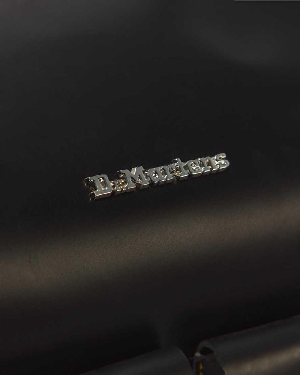 Dr. Martens Black Smooth Leather Weekender Bag
