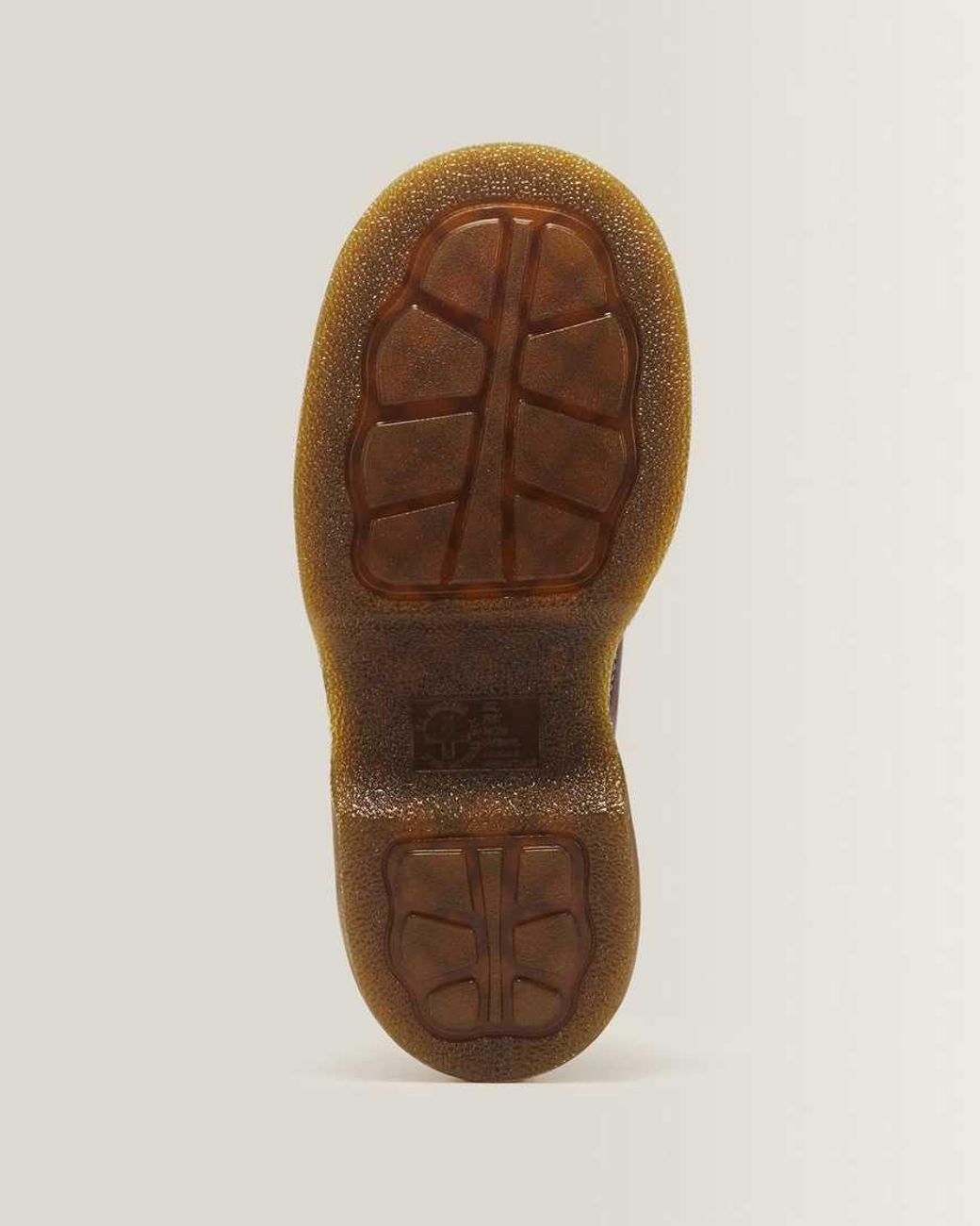 Dr. Martens Brown Buzz 5-Eye Grizzly Leather Shoes
