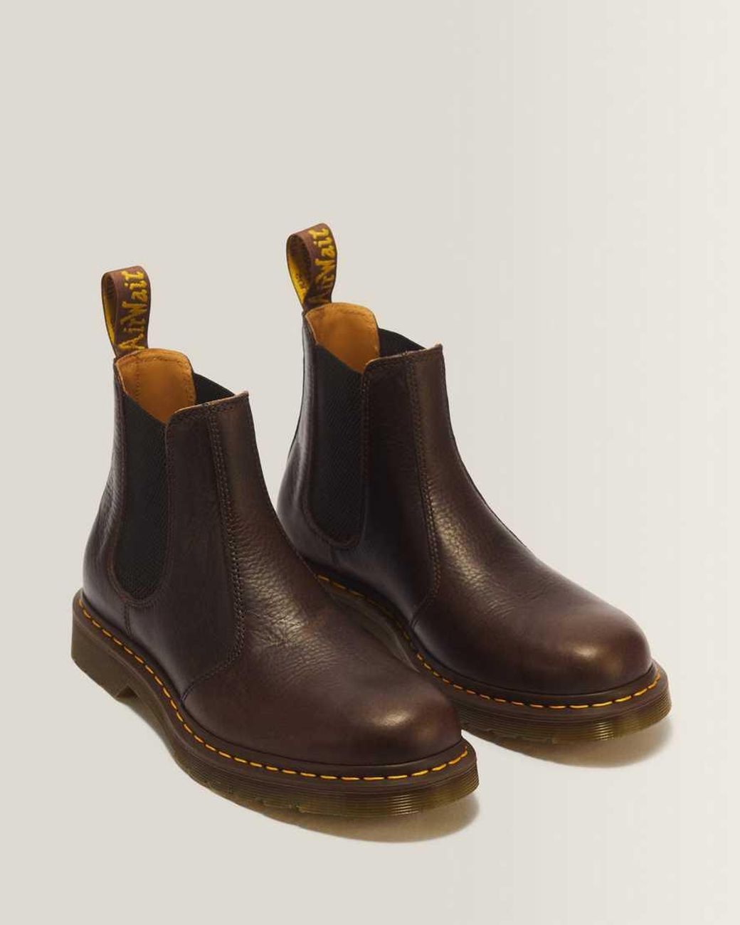 Dr. Martens Brown 2976 Ambassador Leather Chelsea Boots for men