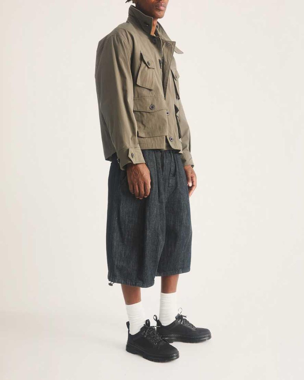 Dr. Martens Black Reeder Mk.02 Canvas & Leather Utility Shoes