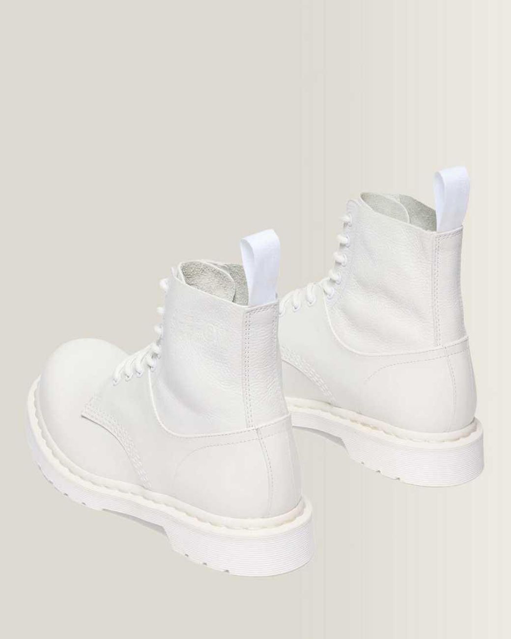 Dr. Martens White 1460 1461 Mm6 Leather Boots for men