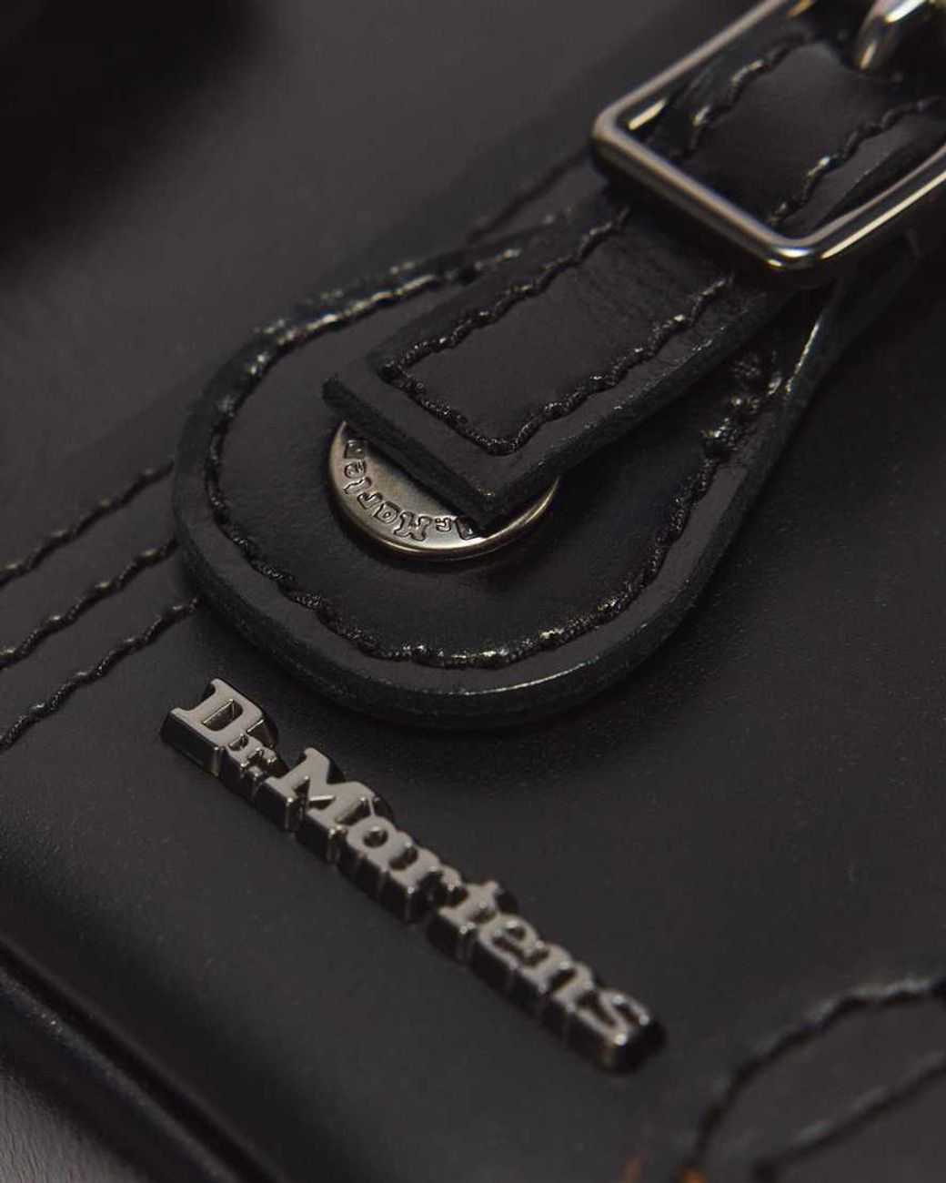 Dr. Martens Black 1460 Leather Baguette Shoulder Bag