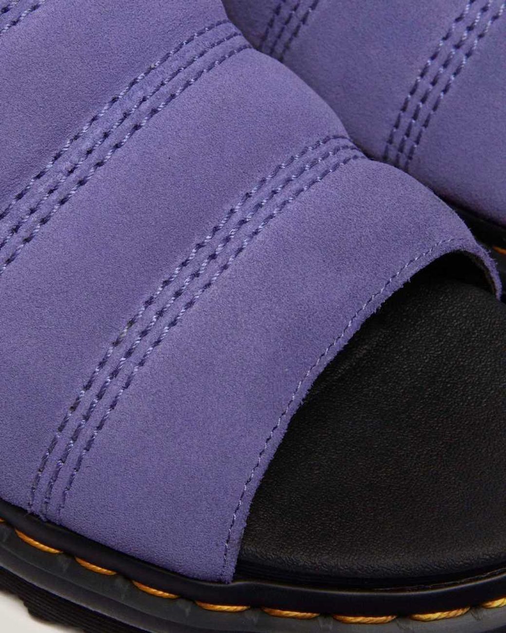 Dr. Martens Purple Kole Suede Sandals