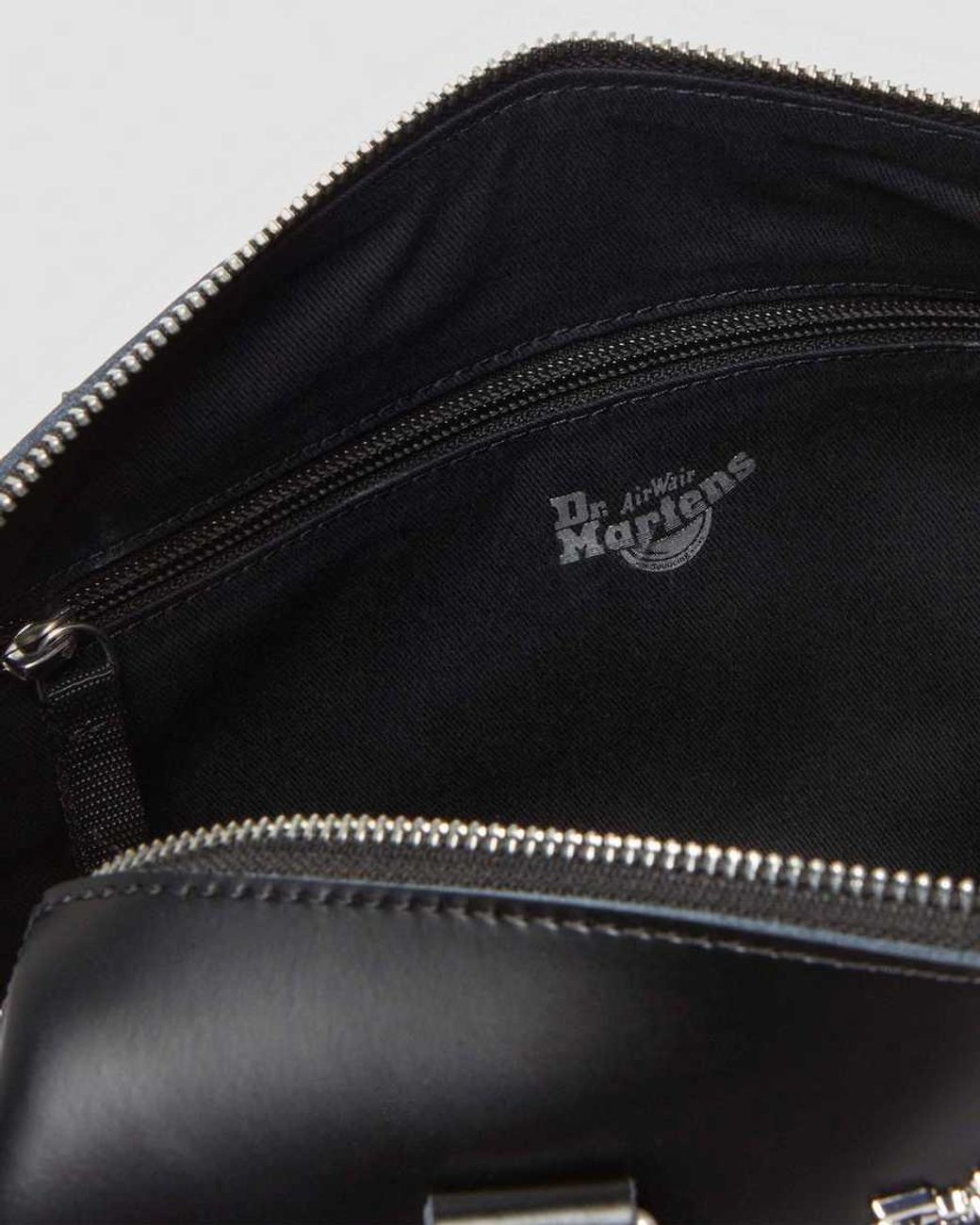 Dr. Martens Kiev Leather Top Handle Bag in Black | Lyst UK