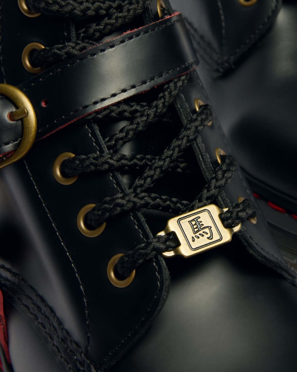 Dr. Martens 1460 Year Of The Horse Leather Boots in Black | Lyst