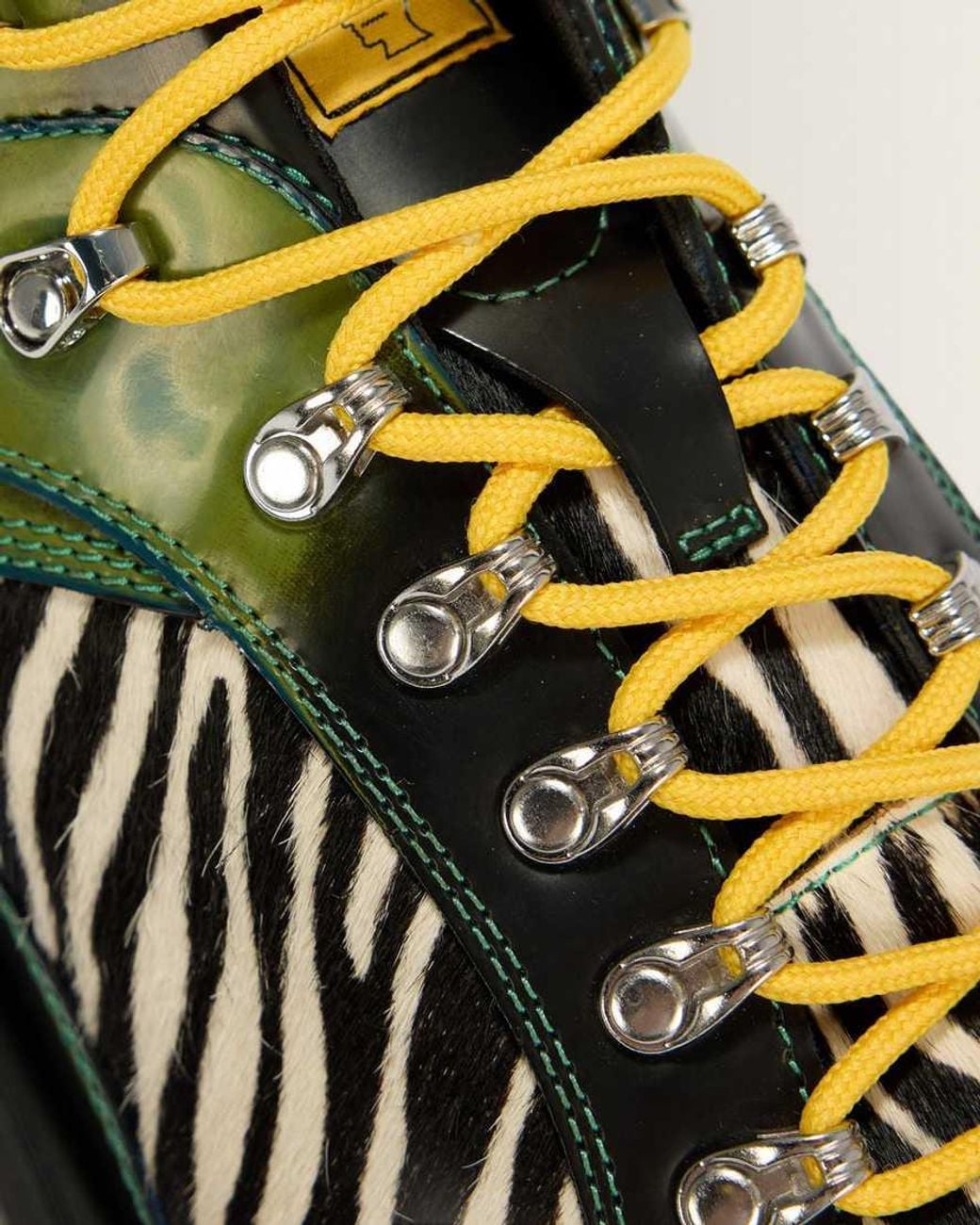 Dr. Martens Green Wayborne Brain Dead Leather Boots for men