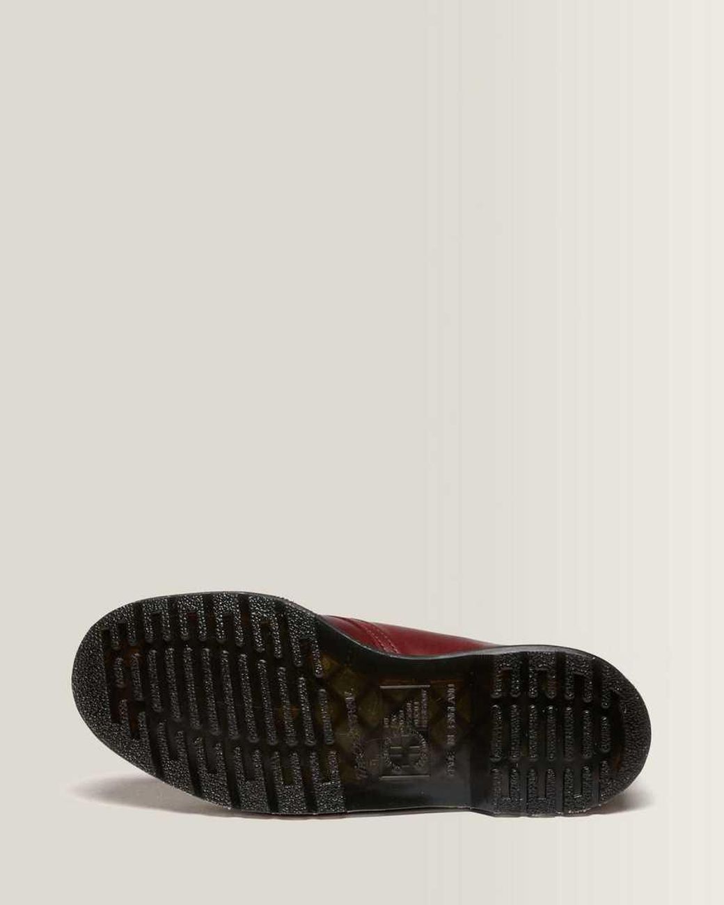 Dr. Martens Red 1461 Classic Calf Leather Shoes for men