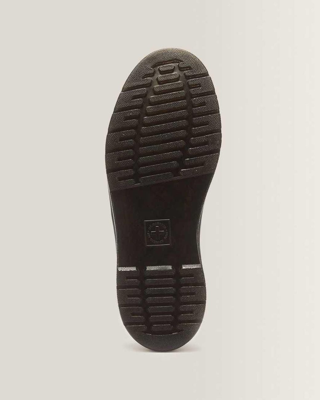 Dr. Martens Black Brookline Lo Leather Shoes for men