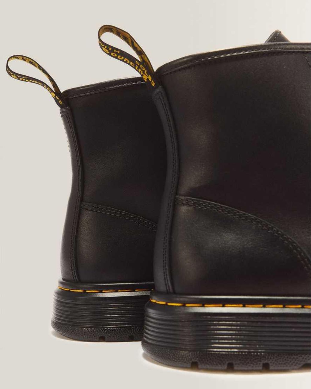 Dr. Martens Black Brookline Chukka Leather Casual Boots