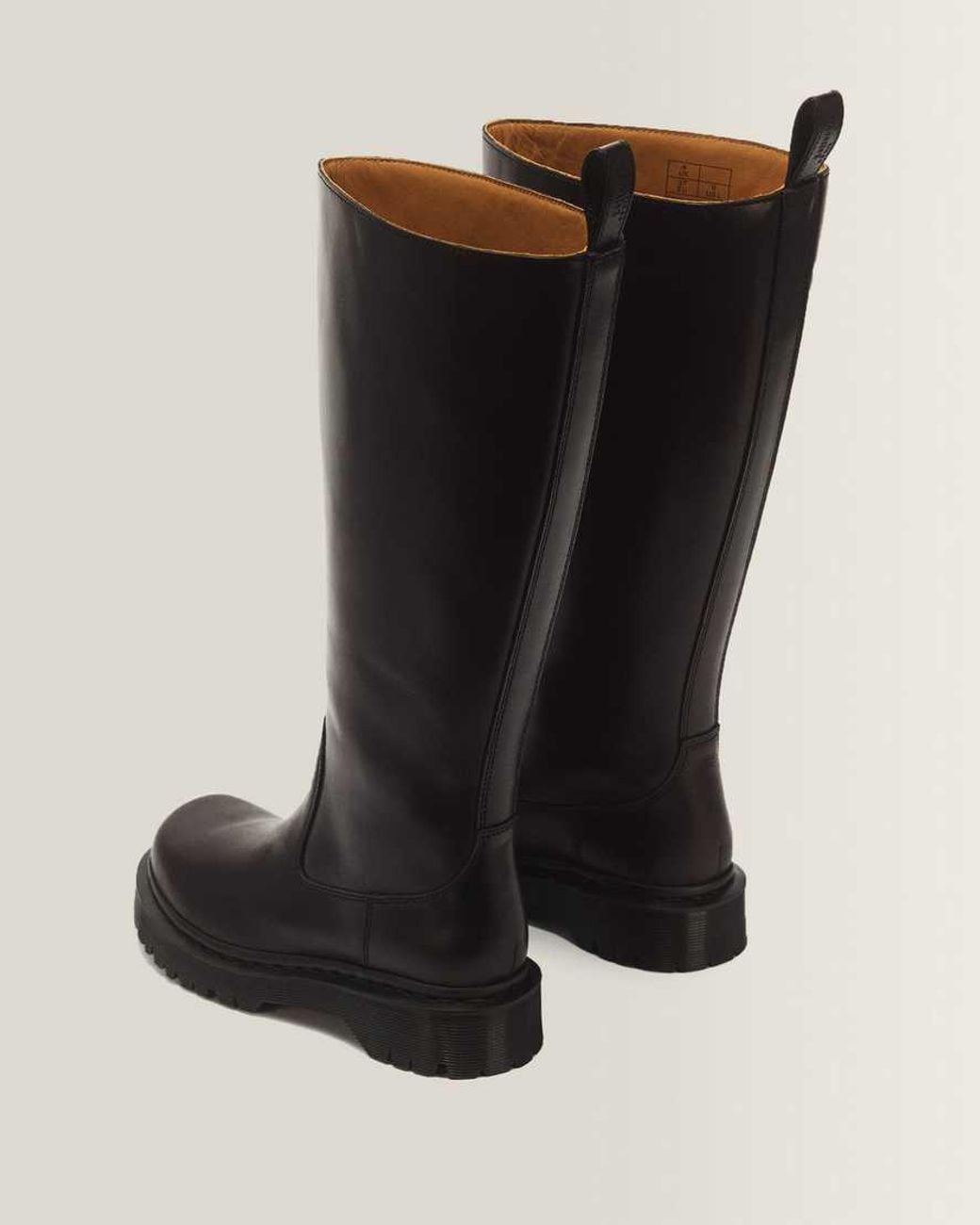 Dr. Martens Black Rejena Hi Old Harness Leather Boots