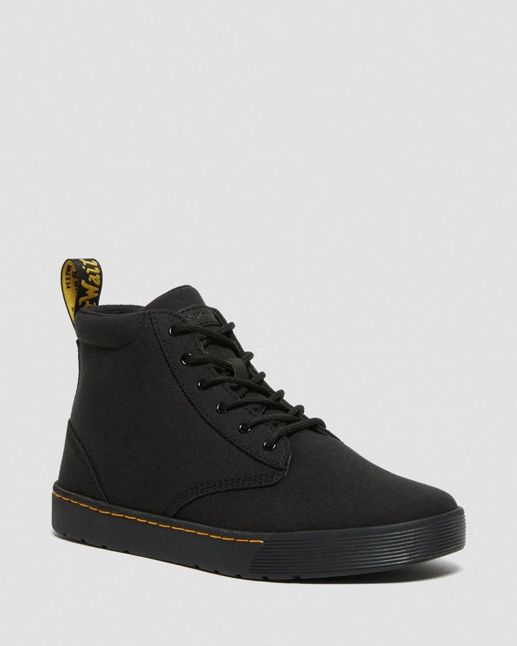 Dr. Martens Cairo Canvas Chukka Boots in Black for Men Lyst
