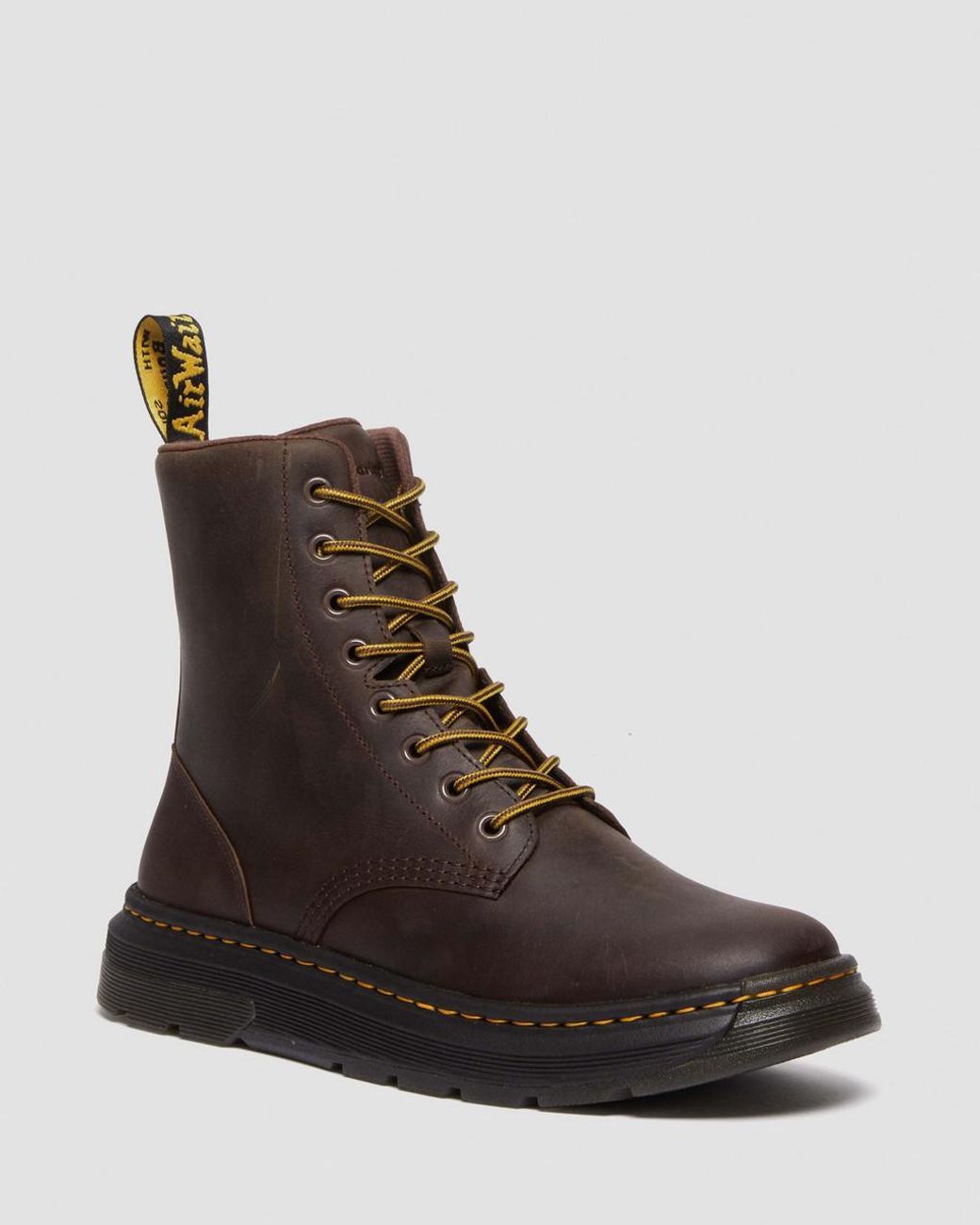 Dr. Martens Crewson Crazy Horse Leather Everyday Boots in Brown