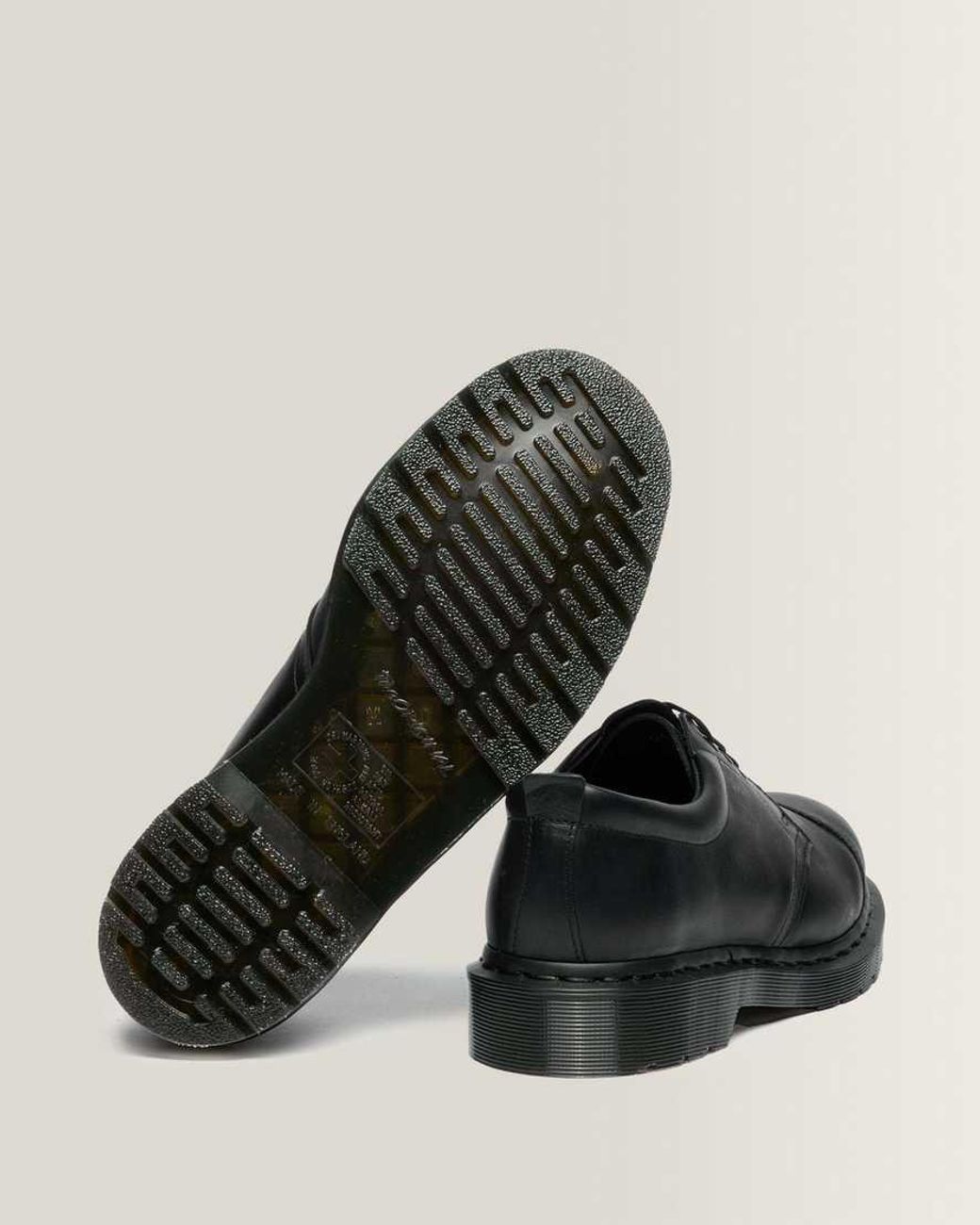Dr. Martens Black 1461 Mhl Eye Leather Shoes for men