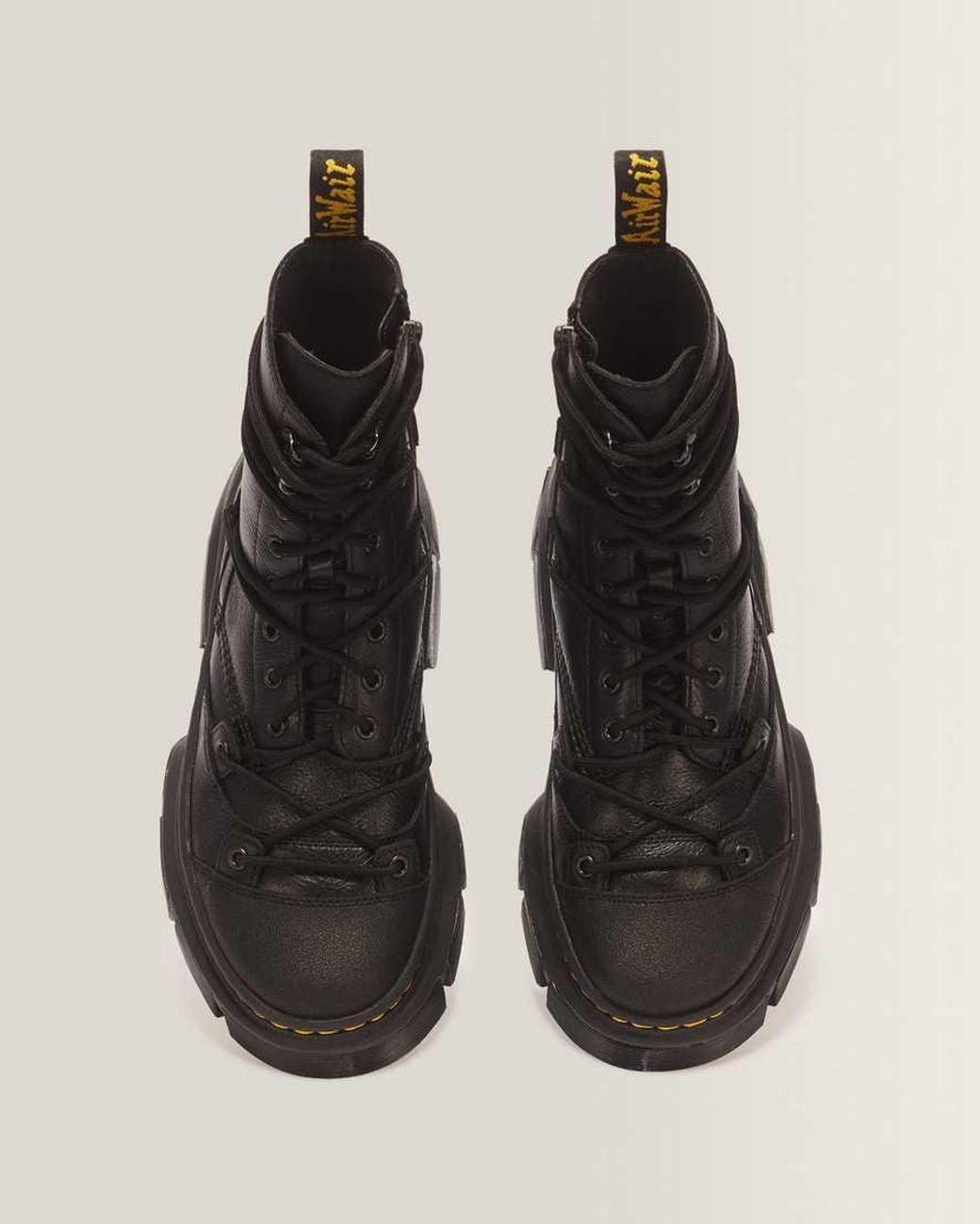 Dr. Martens Dmxl 8-Eye Leather Boots in Black for Men | Lyst