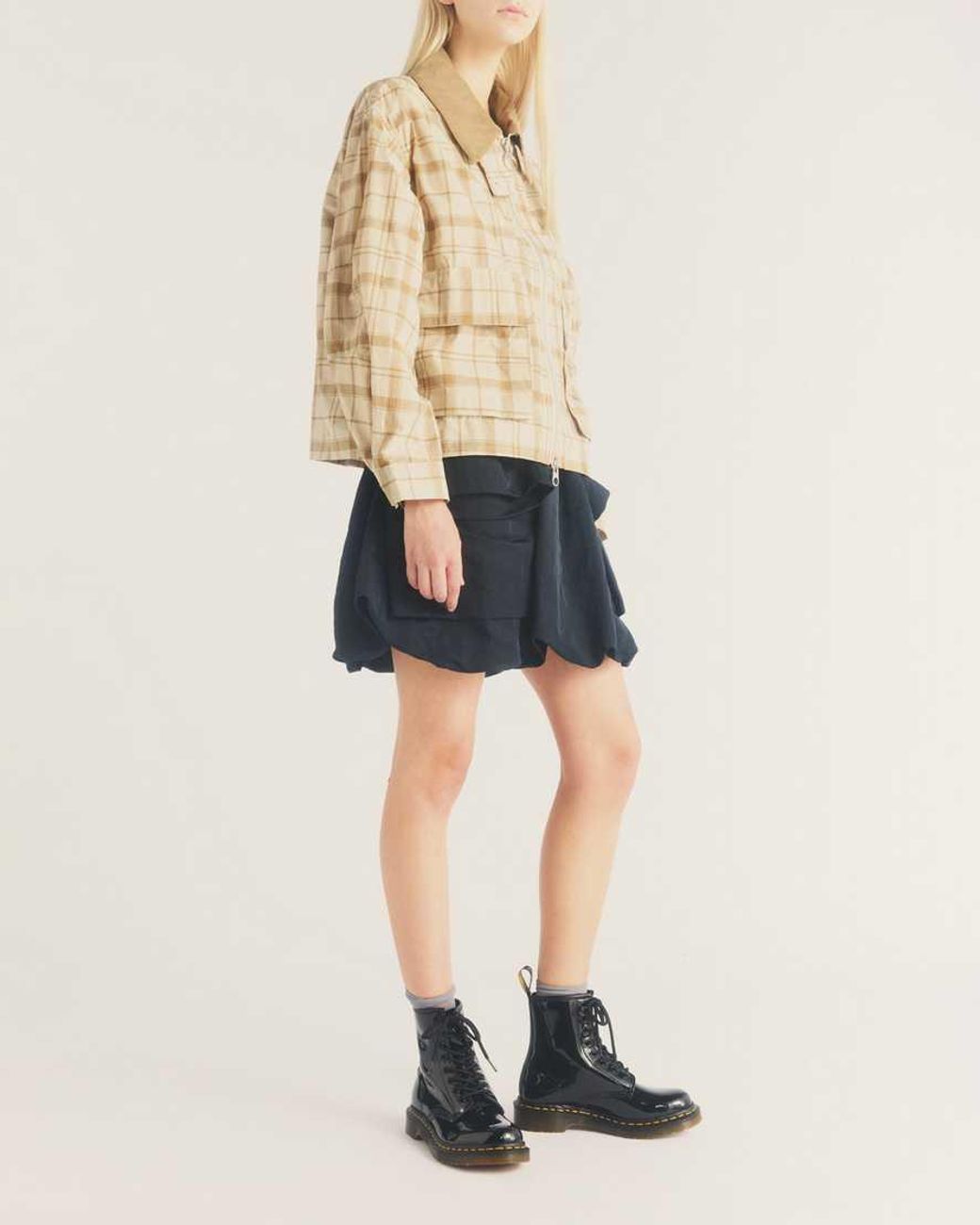 Dr. Martens 1460 Patent Leather Lace Up Boots In Black Lucido/patent Lamper