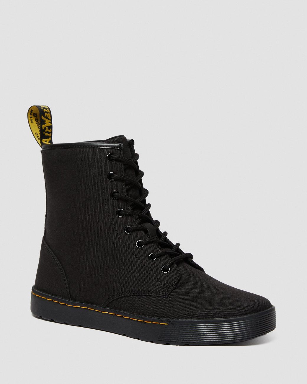 cairo canvas lace up boots