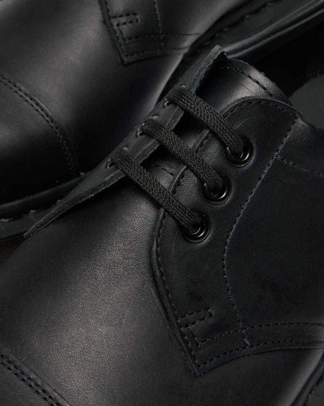 Dr. Martens Black 1461 Mhl Eye Leather Shoes for men