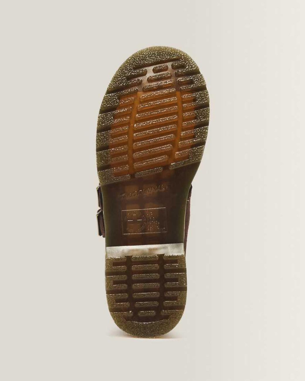 Dr. Martens Brown 8065 Desert Rodeo Leather & Suede Mary Jane Shoes