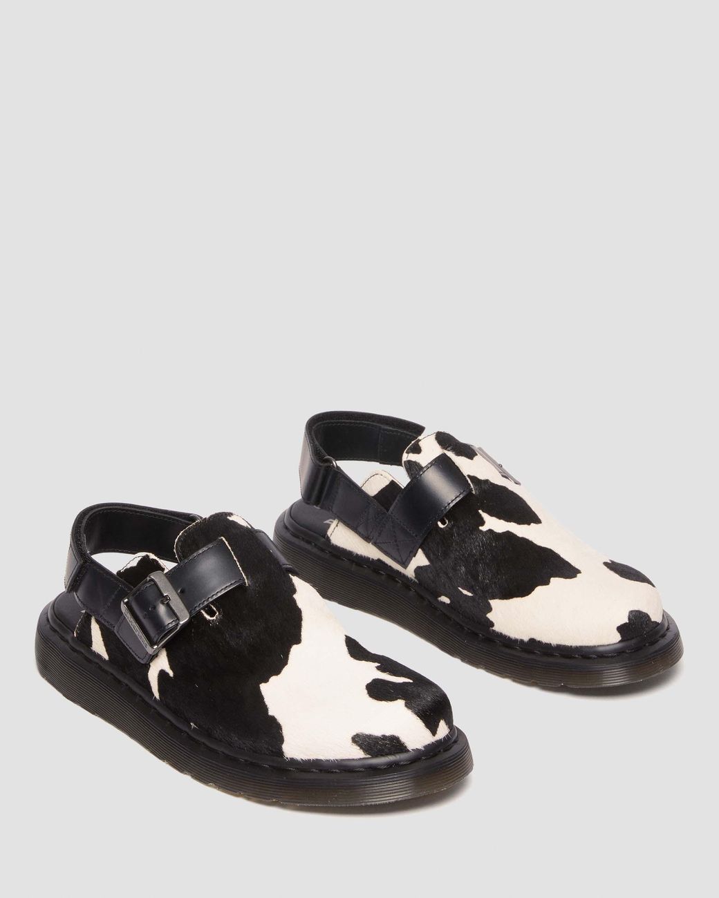 Dr. Martens Jorge Ii Hair on Slingback Mules in Black for Men