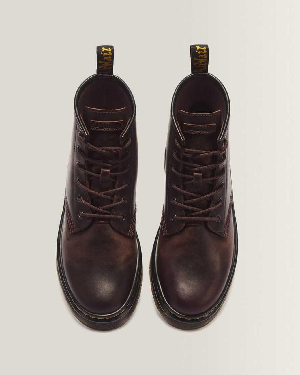 Dr. Martens Black Brookline Chukka Crazy Horse Leather Ankle Boots