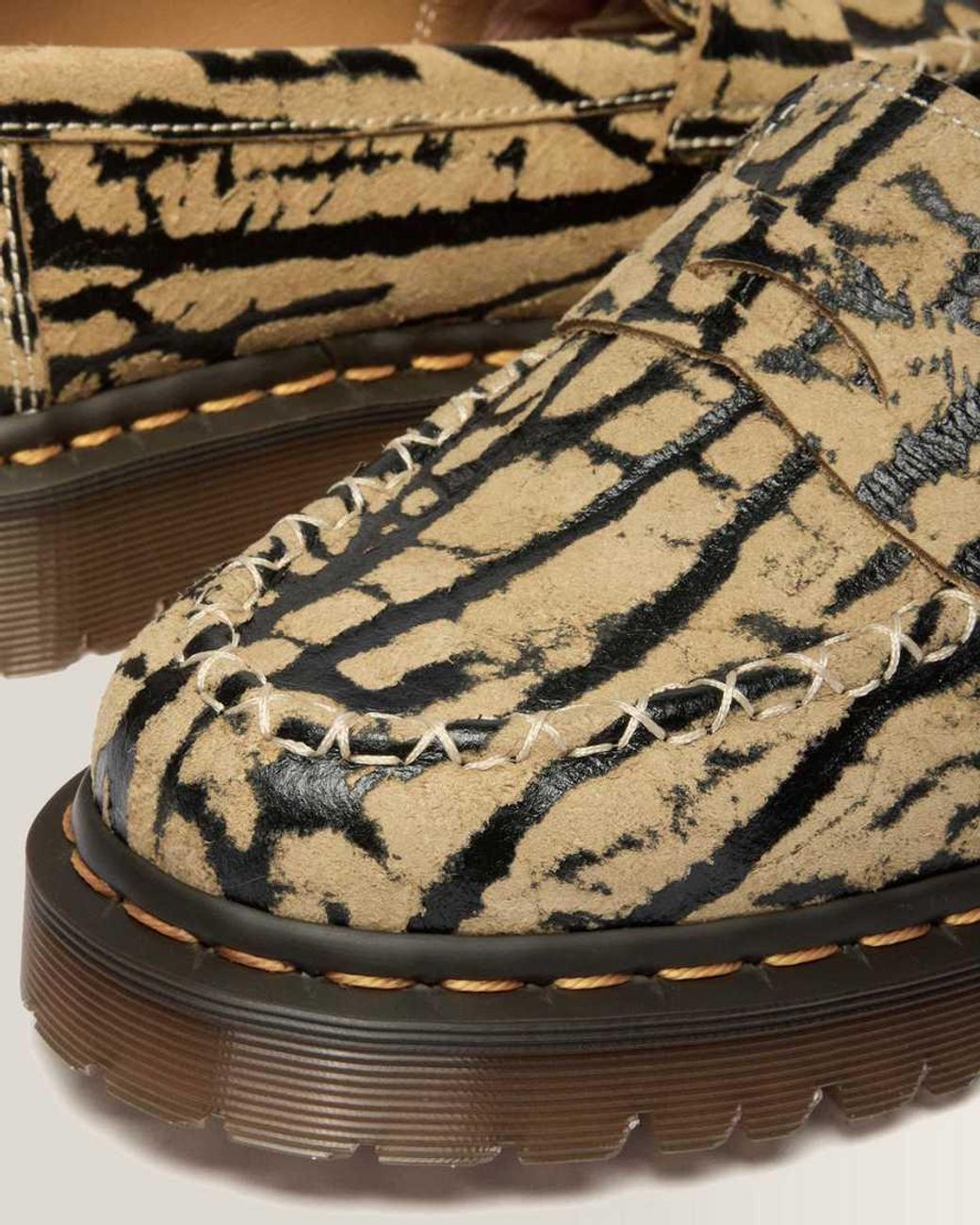 Dr. Martens Brown Delapre Suede Loafers for men