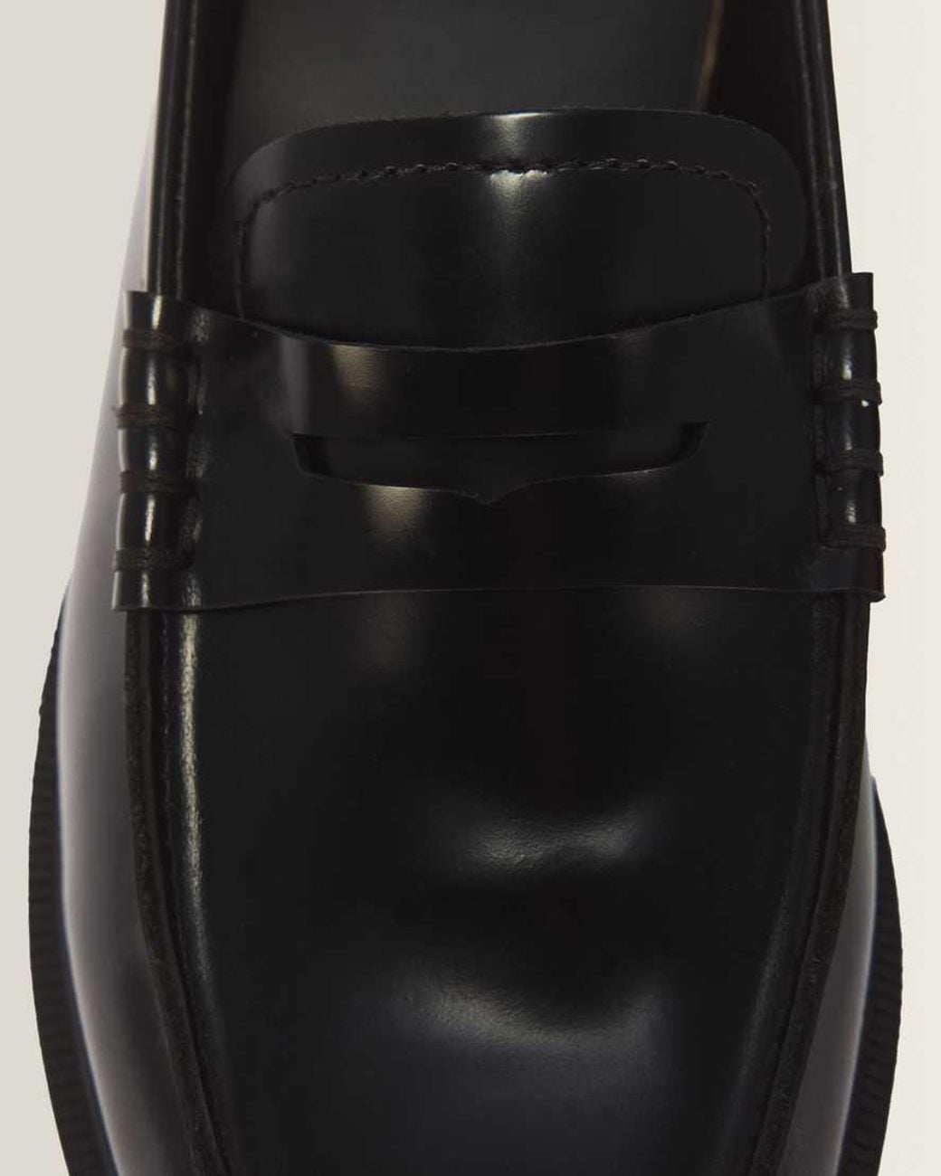 Dr. Martens Black Mayfare Smooth Leather Loafers for men