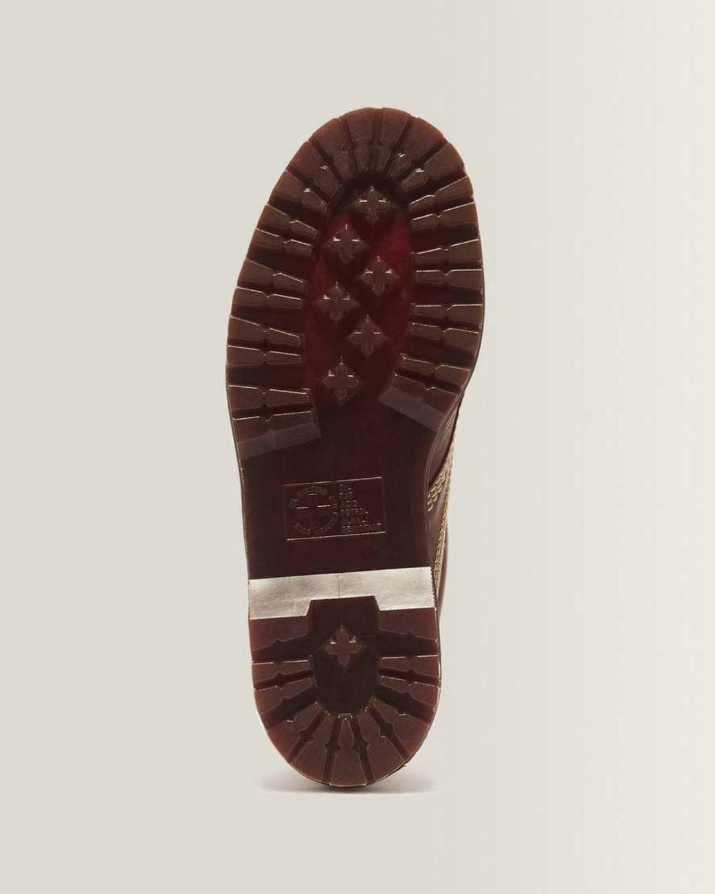Dr. Martens Brown Lowell Leather Moc Toe Shoes for men