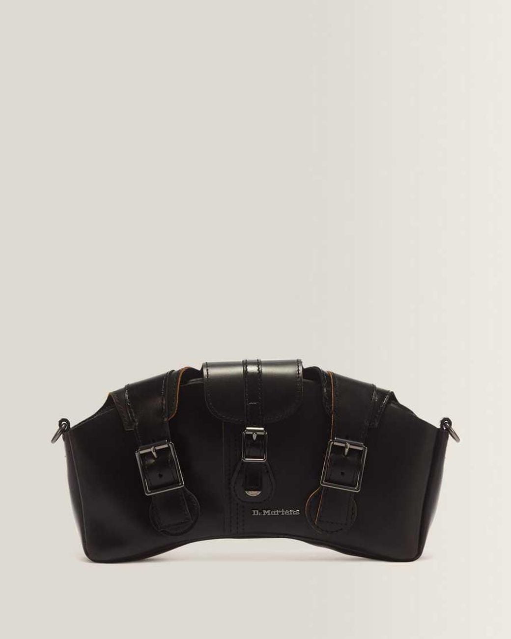 Dr. Martens Black 1460 Leather Baguette Shoulder Bag