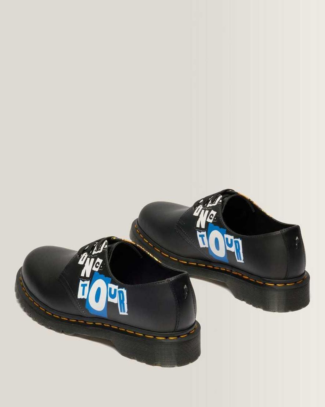 Dr. Martens Black 1461 Metallica Shoes for men