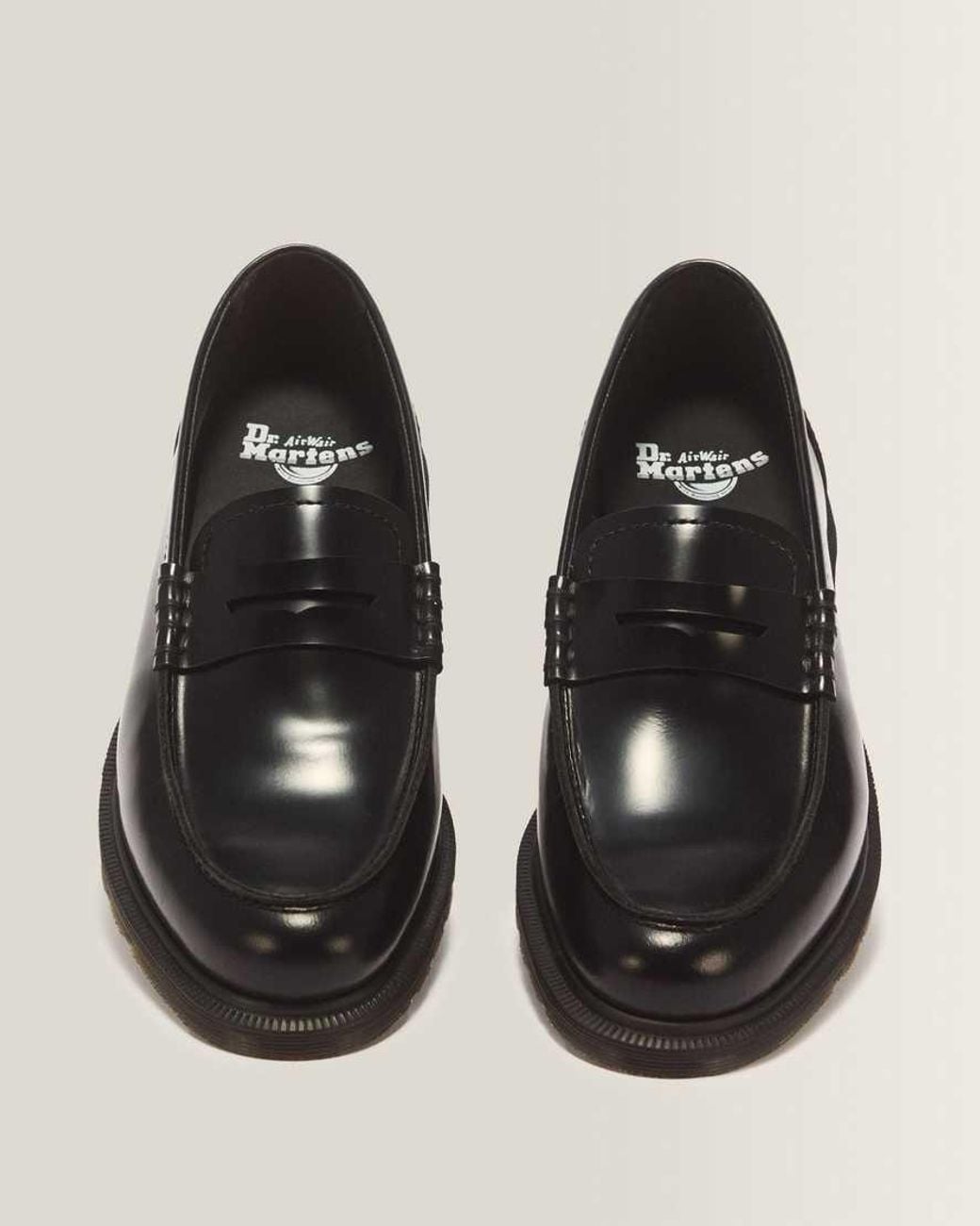 Dr. Martens Black Mayfare Smooth Leather Loafers for men