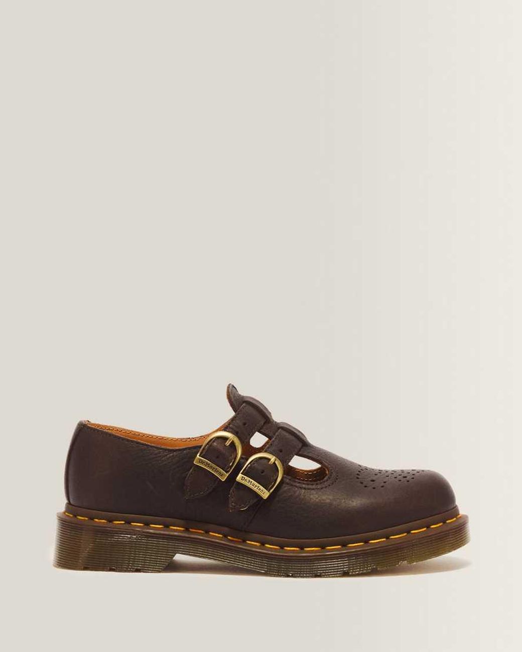Dr. Martens Brown 8065 Ambassador Mary Jane Shoes