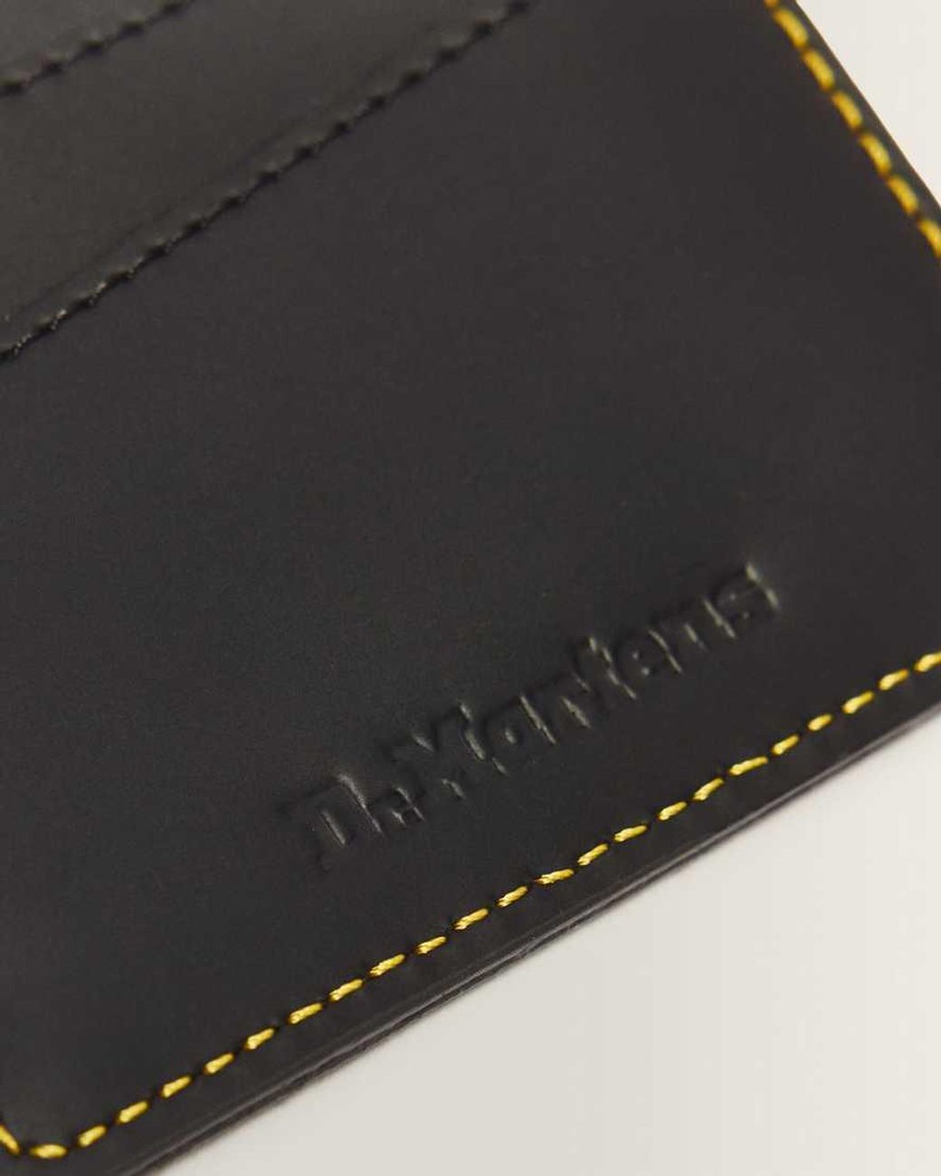 Dr. Martens White Kiev Leather Cardholder Keyring