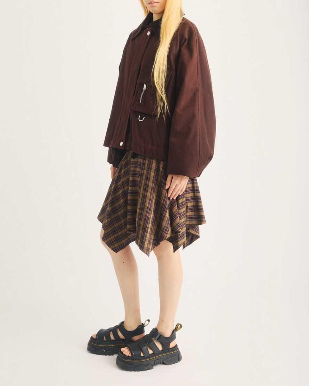 Dr. Martens Black Mattison 3 Strap Sandals