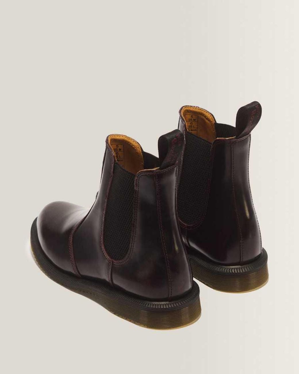 Dr. Martens Black Flora Arcadia Chelsea Boots