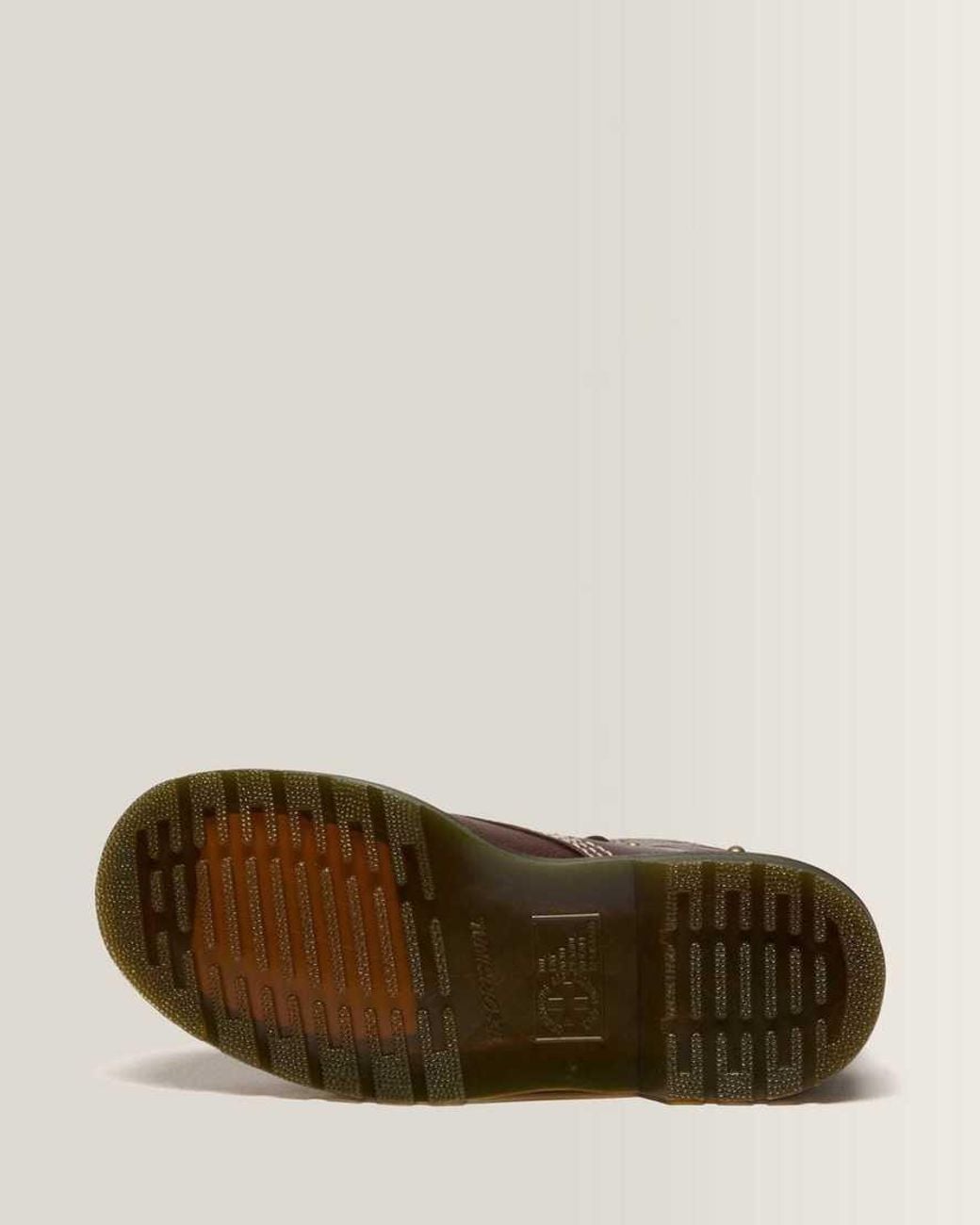 Dr. Martens Brown 1460 Pascal Flower Grizzly Leather Boots