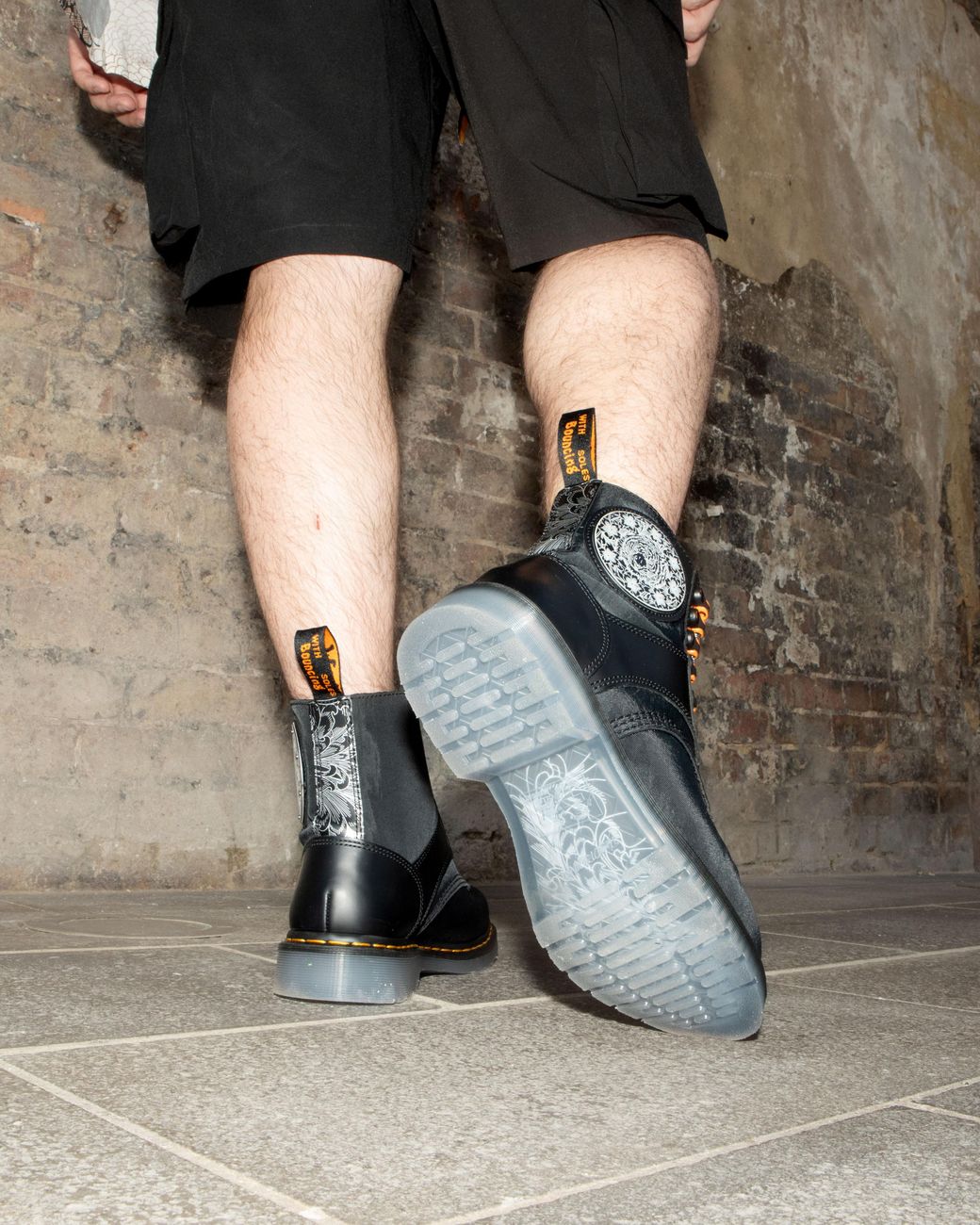 Dr martens cuero sale