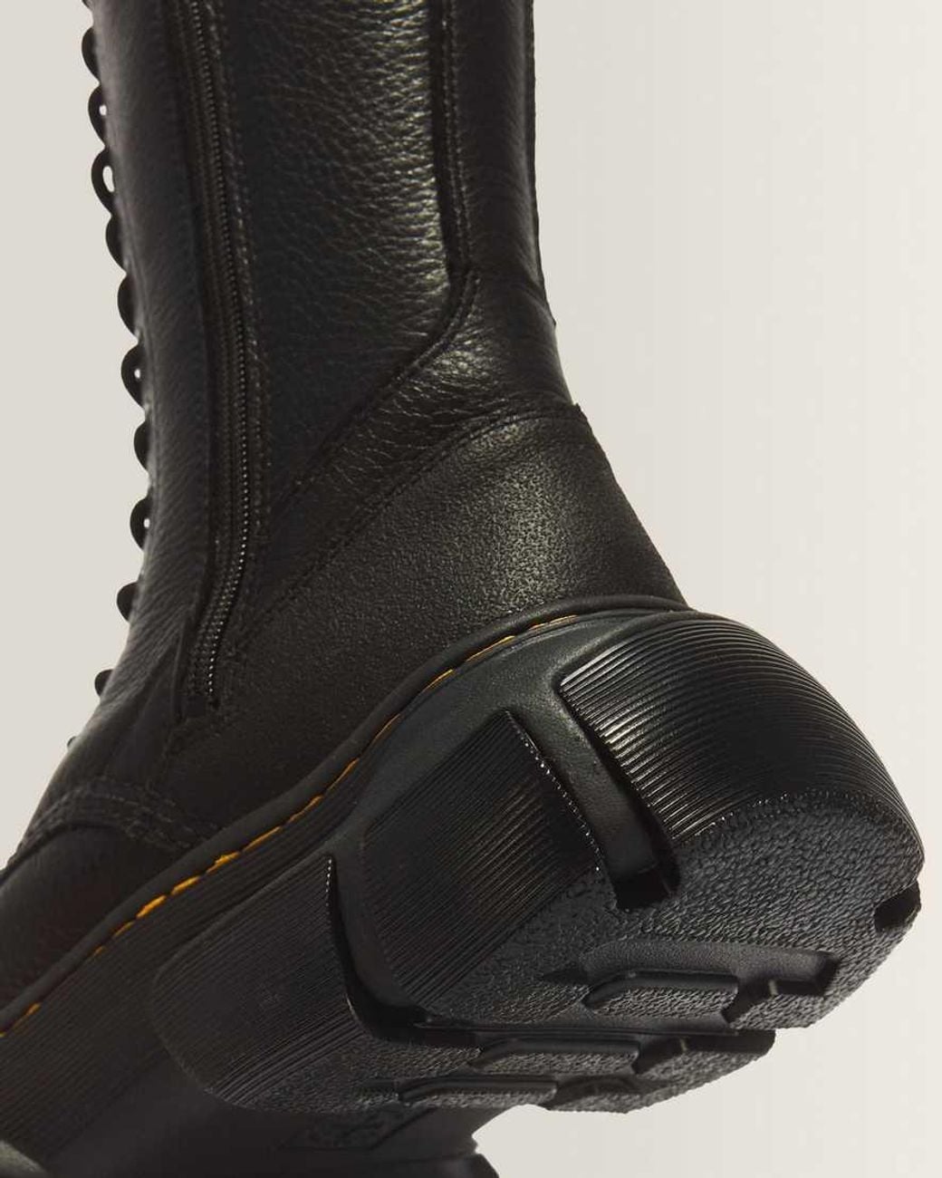 Dr. Martens Black Dmxl 14 Eye Lunar Leather Boots for men