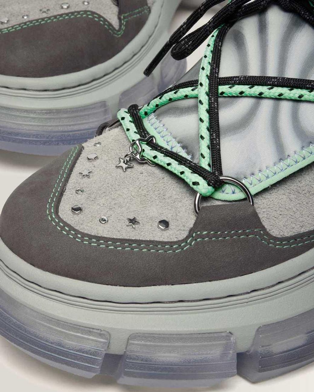 Dr. Martens Green 14Xx Dmxl 2.0 Guard Shoes for men