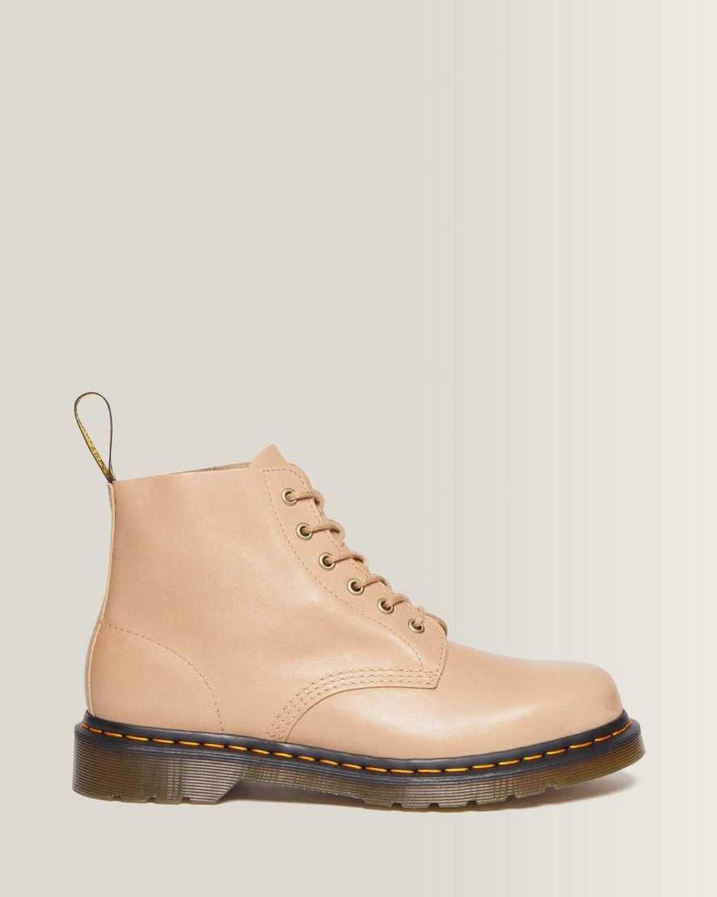 Dr. Martens Natural 101 Unbound Leather Ankle Boots for men