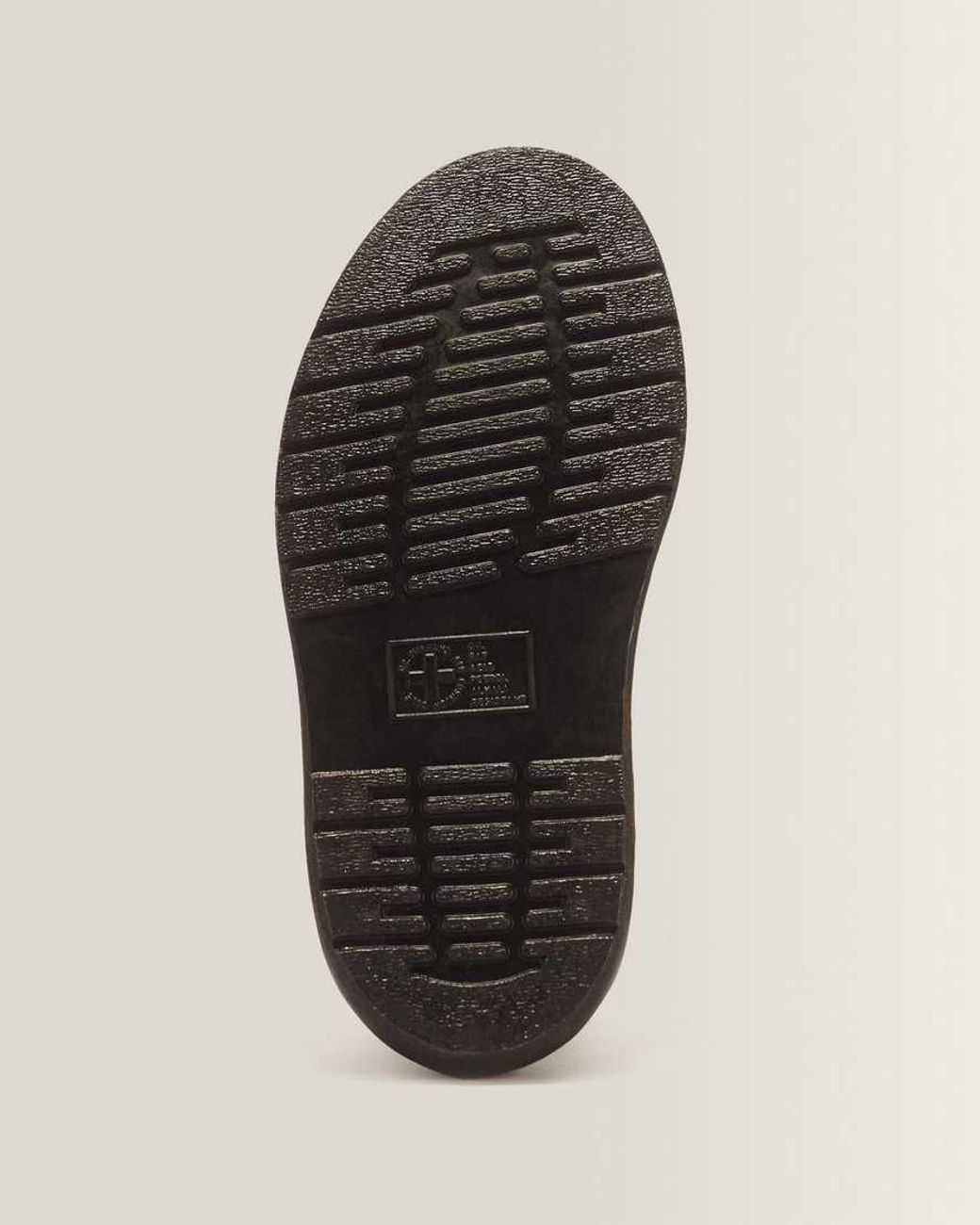 Dr. Martens Black Gryphon Quad Leather Gladiator Platform Sandals