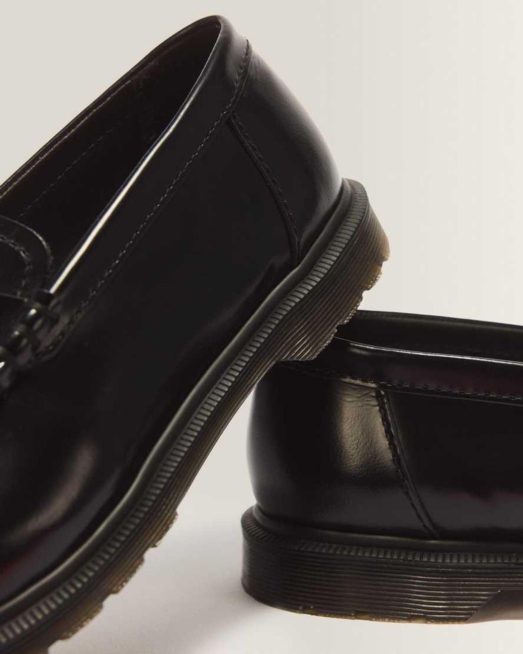 Dr. Martens Black Mayfare Smooth Leather Loafers for men
