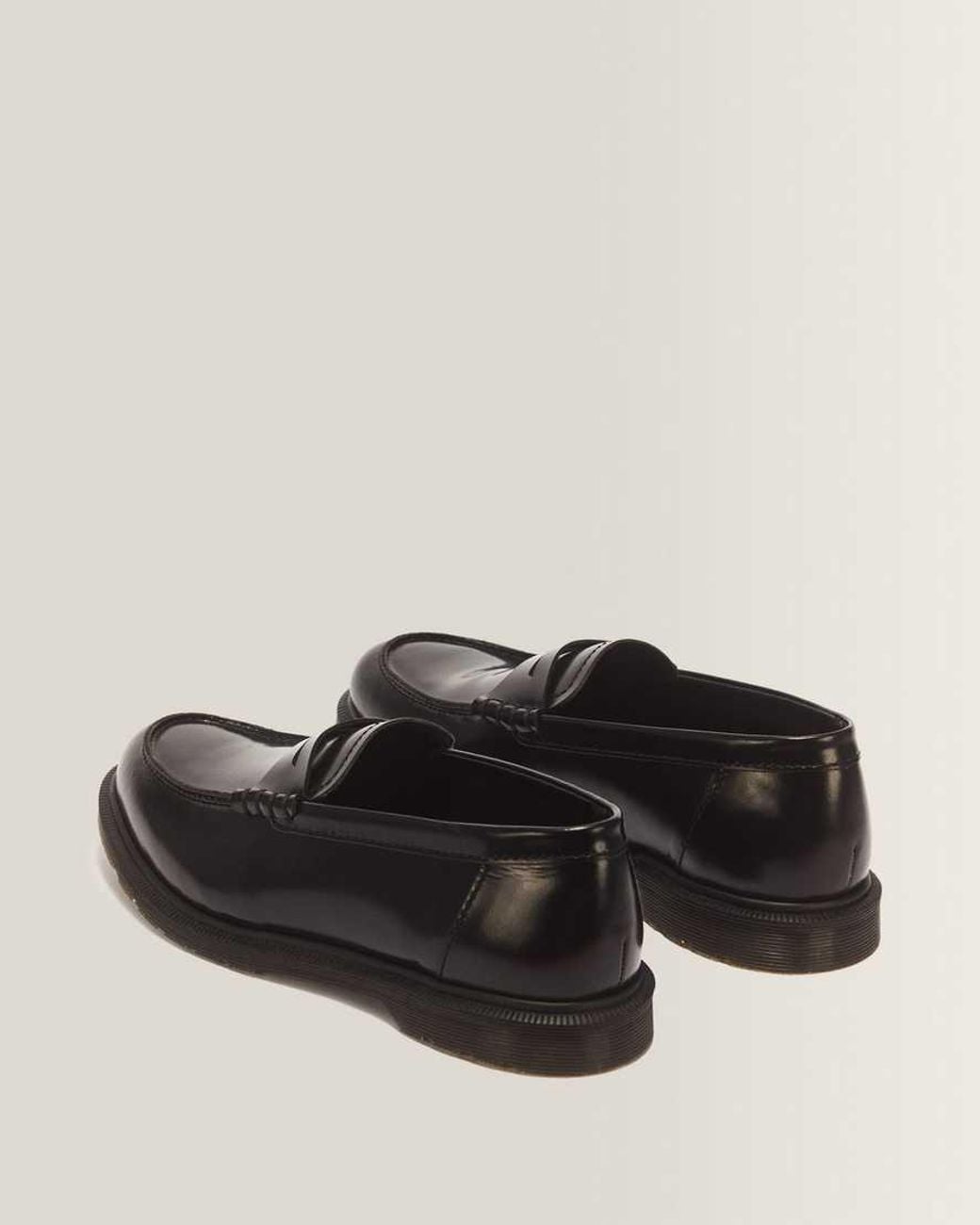 Dr. Martens Black Mayfare Smooth Leather Loafers for men