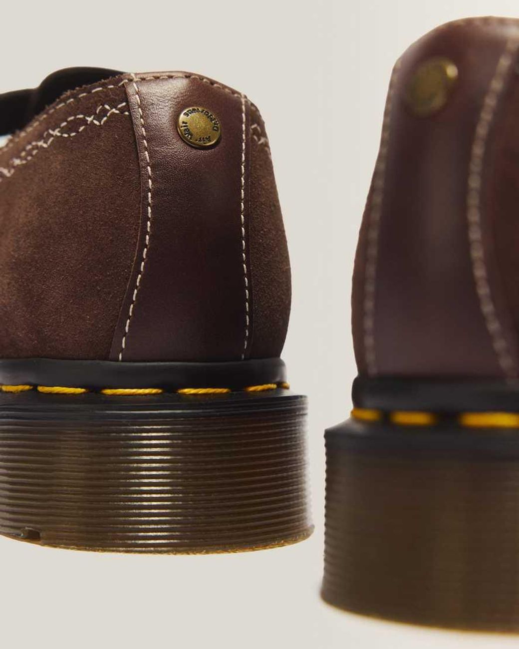 Dr. Martens Brown 8065 Desert Rodeo Leather & Suede Mary Jane Shoes