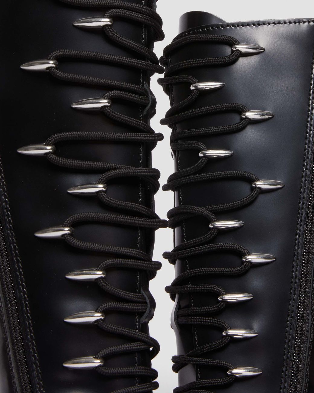 Lisse cuir boots plateformes montantes 1b60 ltt max à lacets Dr. Martens en  coloris Noir | Lyst