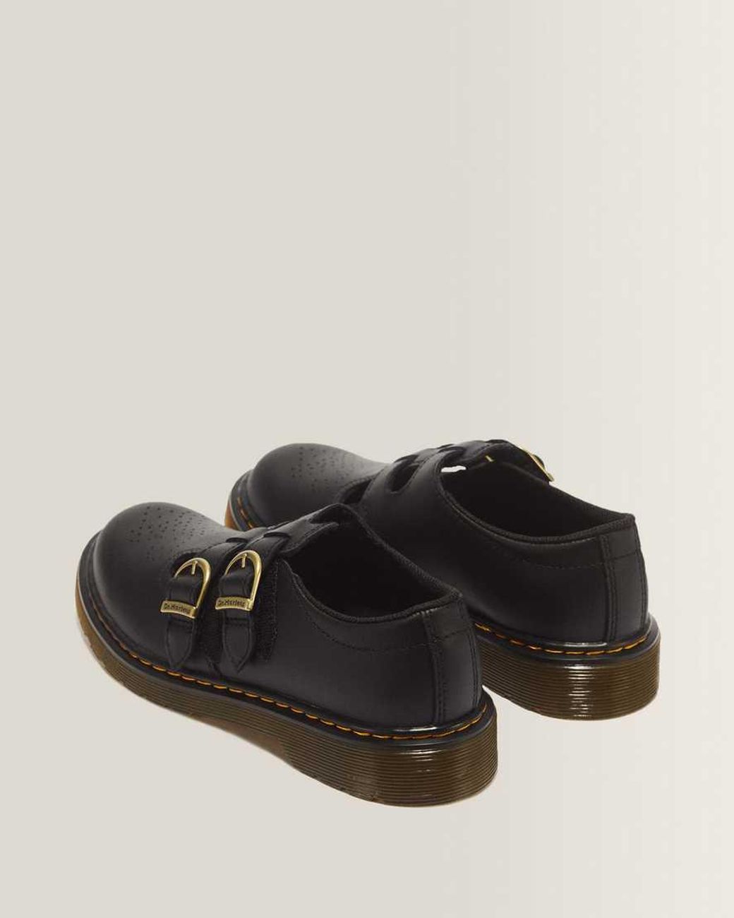 Dr. Martens Black Youth 8065 Mary Jane Shoes for men